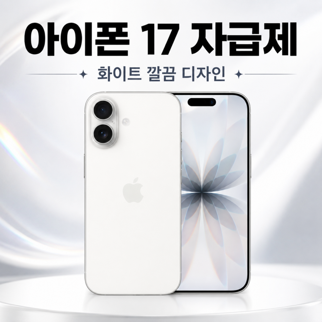 Apple 아이폰 17 MG6K4KH/A A3520 자급제 256GB 프로모션120Hz 4800만화소 eSIM 제품 이미지