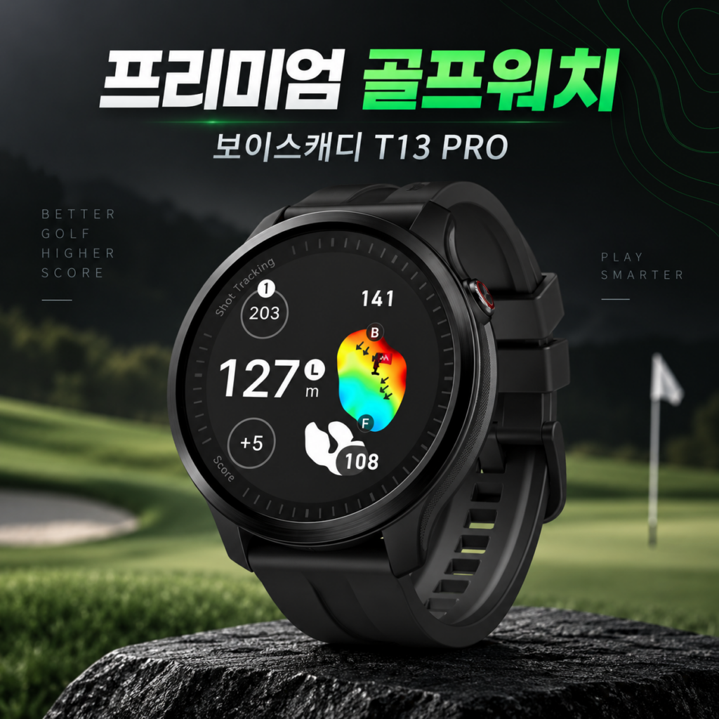보이스캐디 시계형 골프거리측정기 T13 PRO 워치 GPS 추천 제품 이미지
