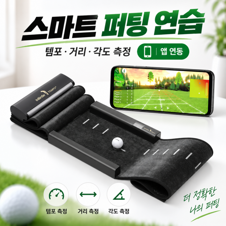 인버디 스마트 디지털 골프 퍼팅연습기 템포 플러스 매트 추천