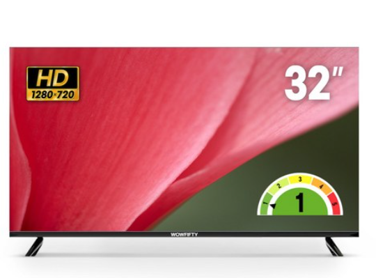 와우피프티 HD LED TV 32HD 원룸용 침실용 세컨드용 스탠드형 자가설치