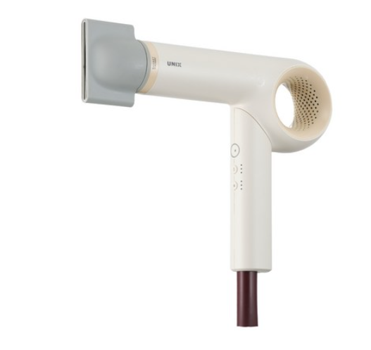 유닉스 디오 폴드 프리볼트 BLDC 접이식 드라이기 1500W UN-A9300B 초경량 냉온풍자동순환 스마트메모리 풍속4단 온도3단