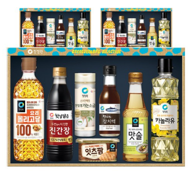 청정원 행복 7호 세트, 3세트 추석선물